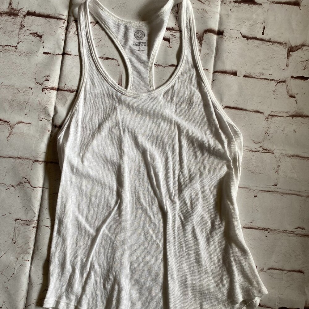 Women's SO White Tank Top - Large